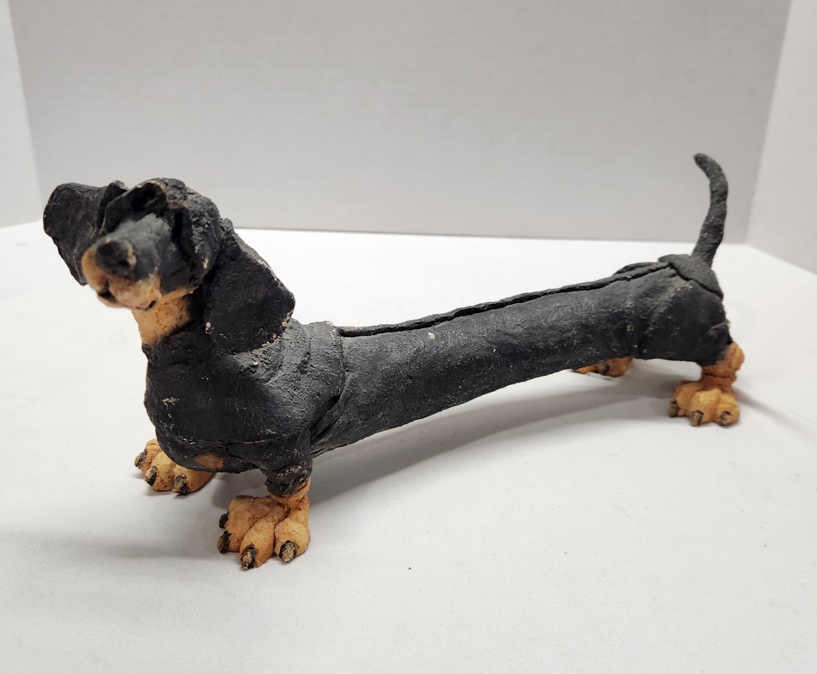 Dachshund Dog Figurine A Breed Apart black tan Country Artists 70014
