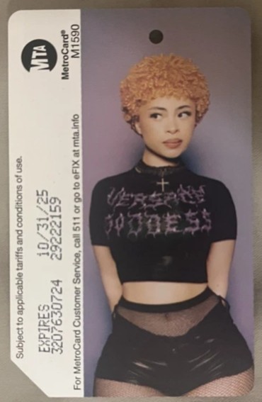 Ice Spice, NYC Metrocard- Mint Condition