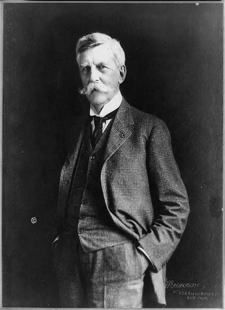 Photo:Oliver Wendell Holmes 1910s Portrait Suit Mustache