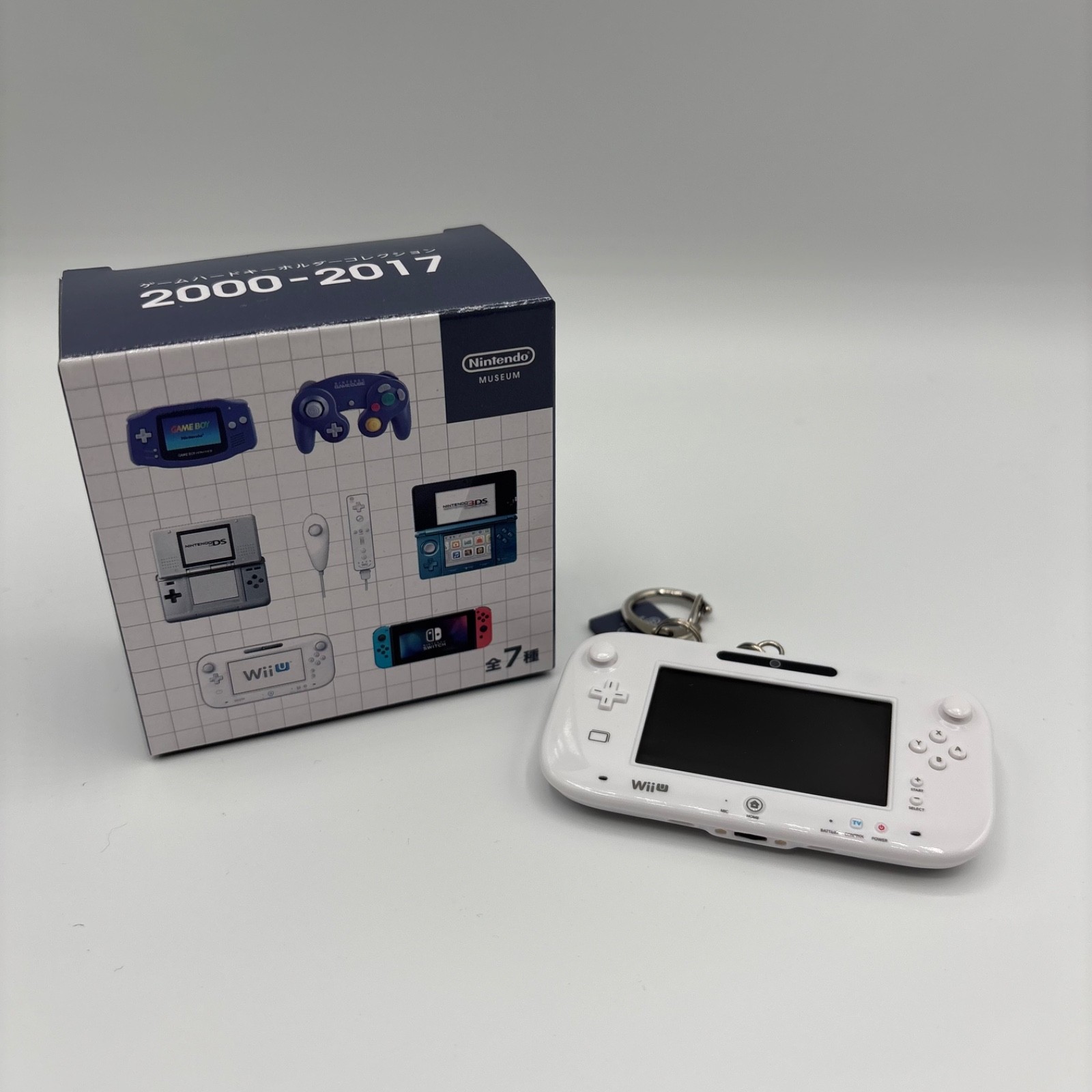 Nintendo Wii controller keychain Game Hardware Collection Kyoto Museum Limited