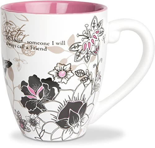 Pavilion Gift Company Mark My Words Sister Mug, 4-3/4-Inch, 20-Ounce Capacity Pavilion Gift Company Mark My Words Sister Mug, 4-3/4-Inch, 20-Ounce Capacity