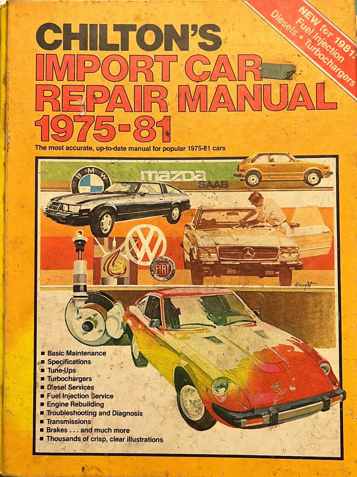 Chilton\'s Import Car Repair Manual 1975-81