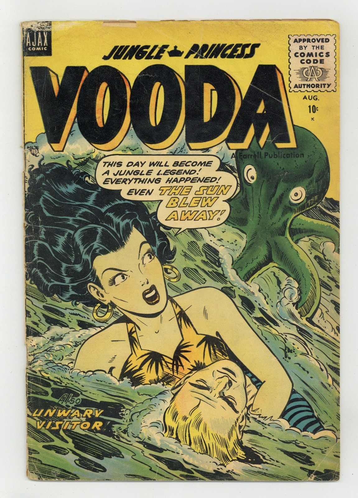 Vooda Jungle Princess #22 GD+ 2.5 1955