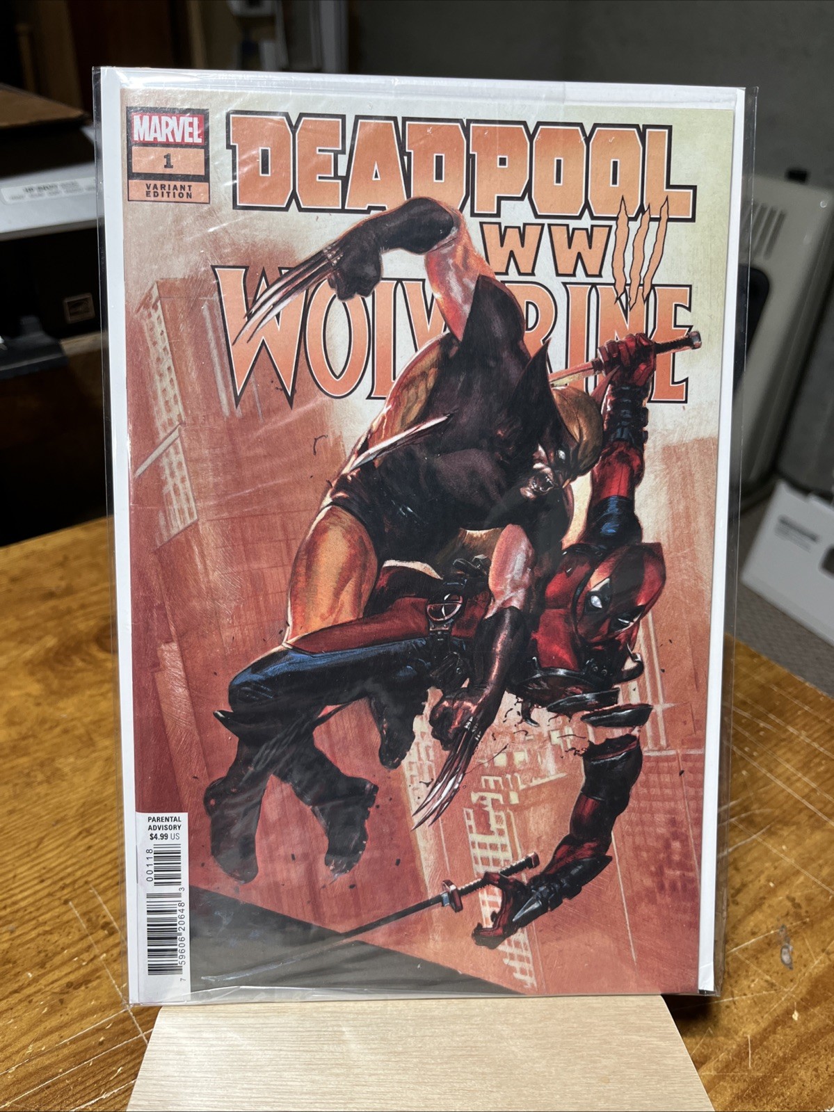 Deadpool Wolverine WW III #1 (Marvel 2024) VARIANT Bagged Cover Edition Deadpool Wolverine WW III #1 (Marvel 2024) VARIANT Bagged Cover Edition