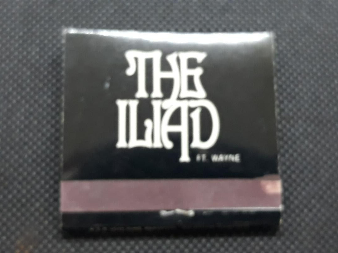Vintage The Iliad Fort Wayne Indiana Matchbook Matches ~ Ships FREE