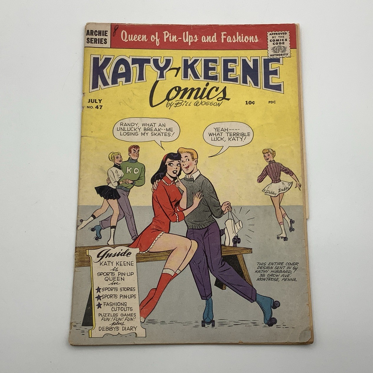 Katy Keene #47 Archie Comics 1959 Paper Dolls Pin-Ups