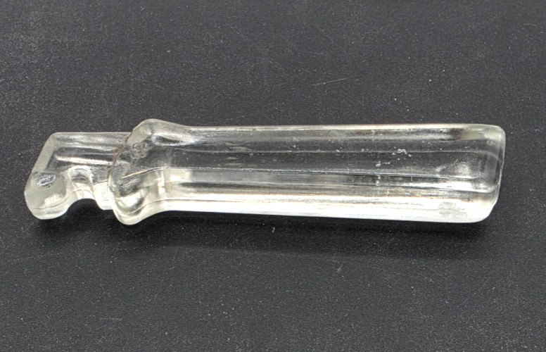 Pyrex Flameware Handle Clear Glass NOS