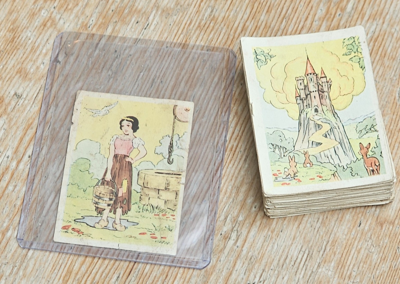 1939 De Beukelaer Belgian Biscuits Snow White Disney 91 Different Cards Unstuck