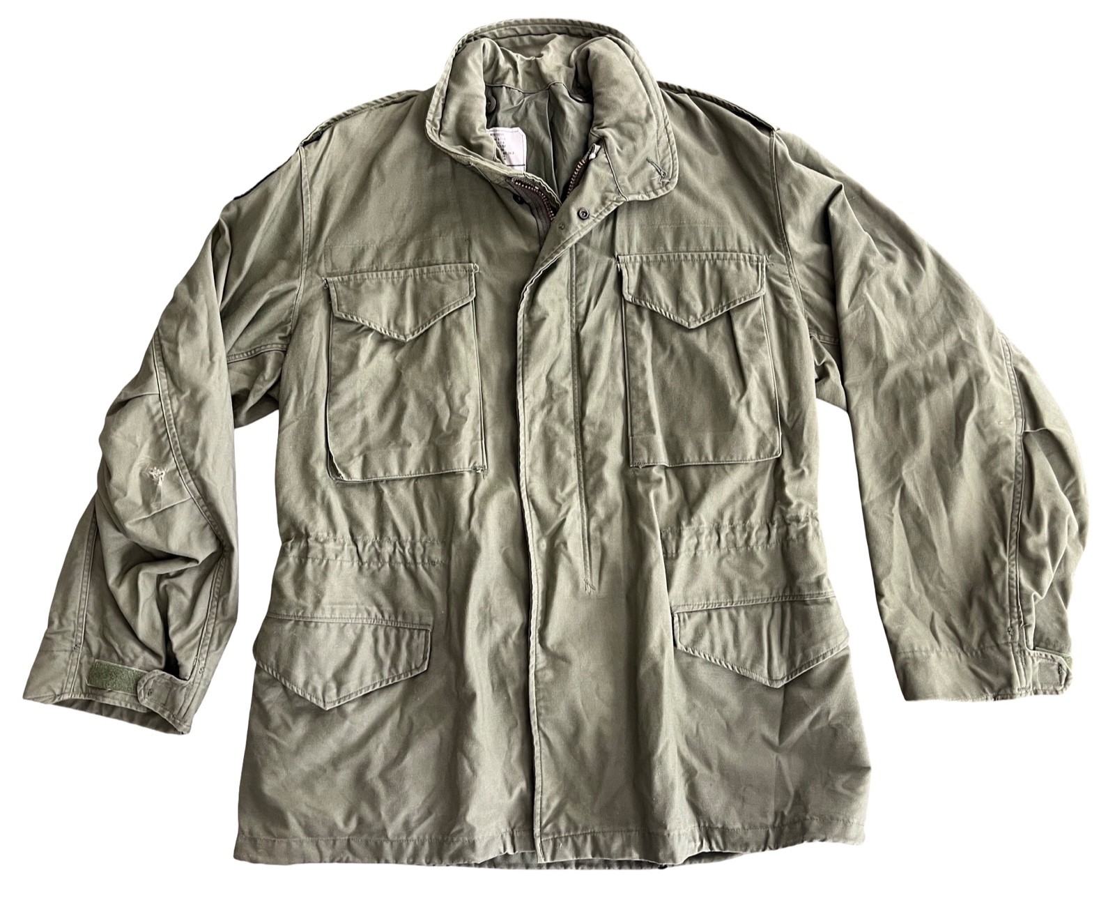 1973 M-65 Cold Weather Field Coat Jacket OG-107 MEDIUM REGULAR Vietnam War 101st