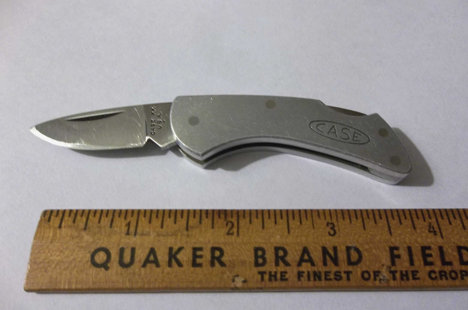 Vintage 1983 Case XX USA M1057 Aluminum Pocket Knife
