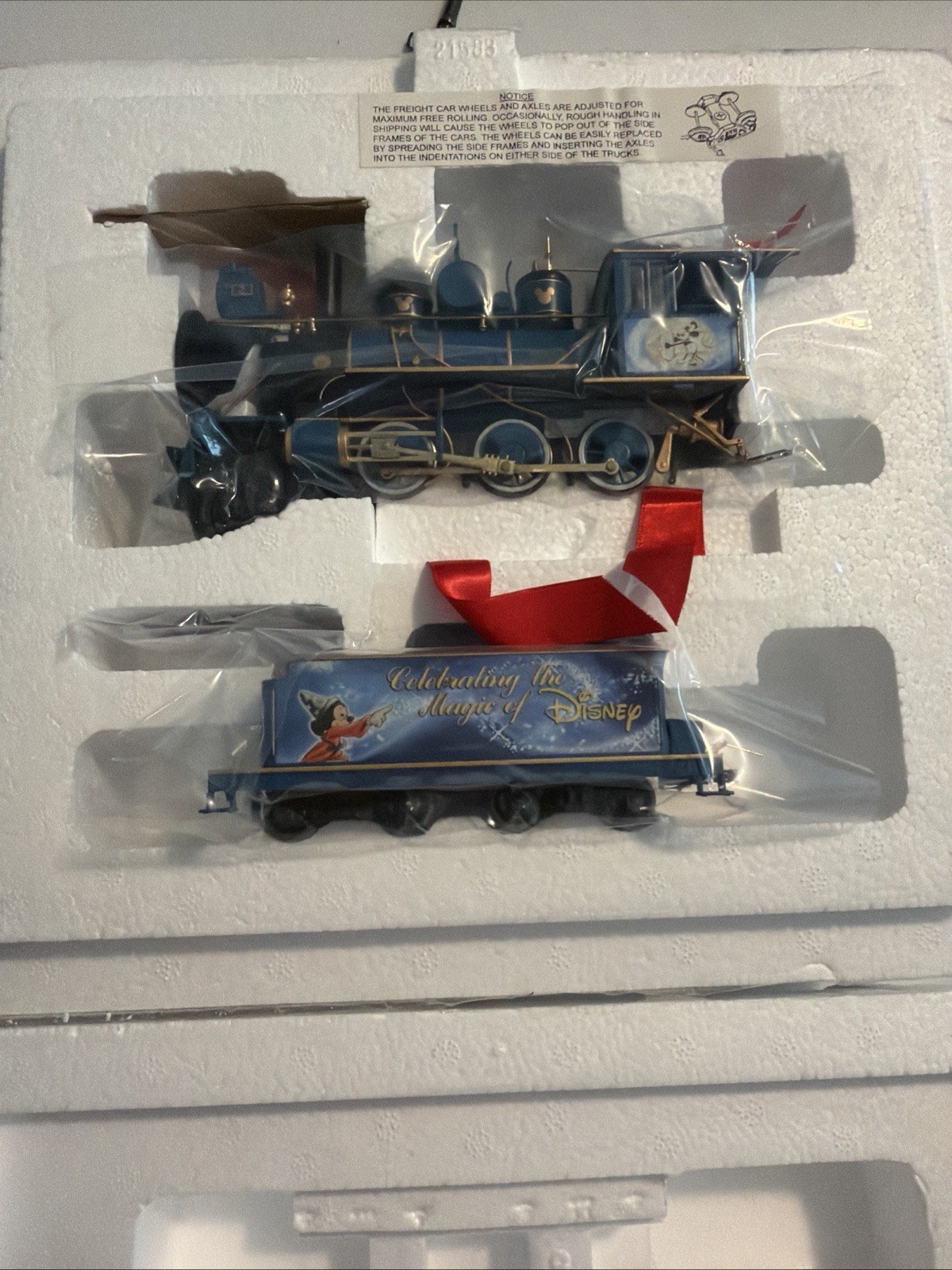 The Bradford Exchange Hawthorne Village Disney Steam Loco/Tender