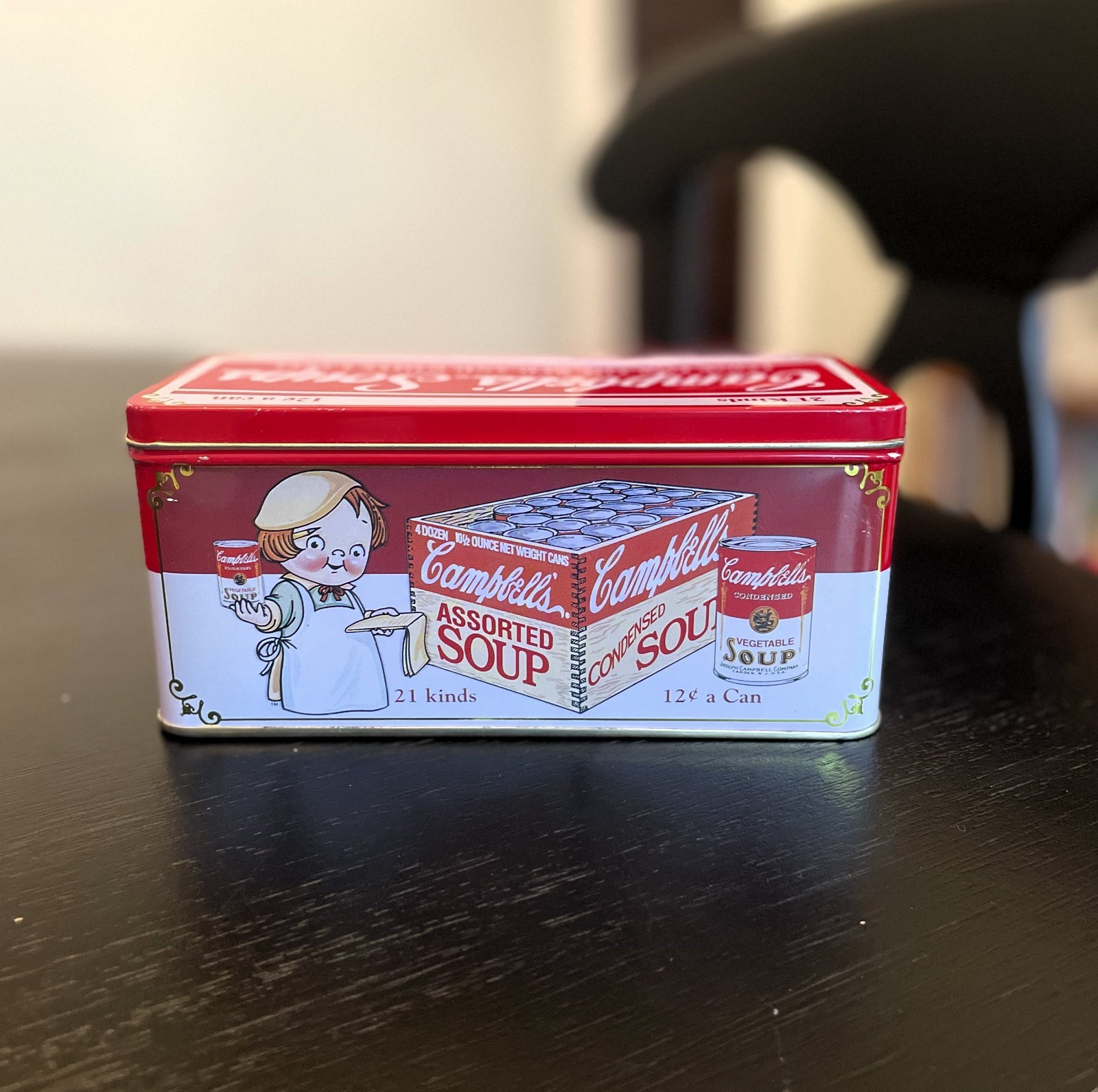 Vintage Campbells Soup Metal Tin Vintage Campbells Soup Metal Tin