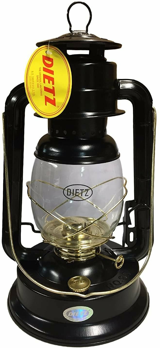 Dietz #90 D-Lite Oil Burning Lantern Black and Gold Dietz #90 D-Lite Oil Burning Lantern Black and Gold