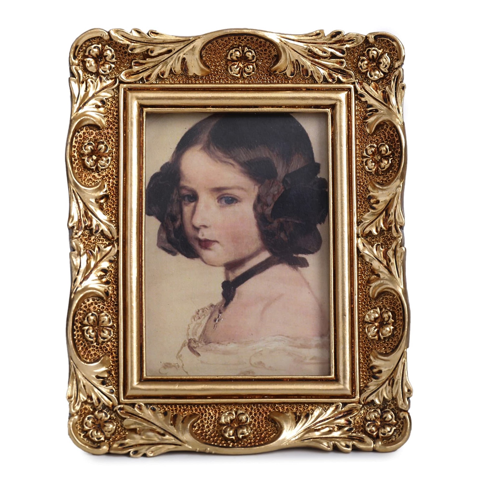 VINLIFE Small Vintage Picture Frames 2.5x3.5