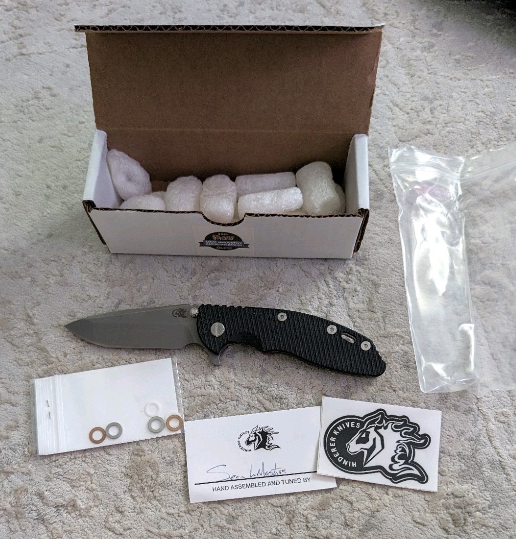 Hinderer XM-18 3.25 Magnacut Spanto - Working Finish