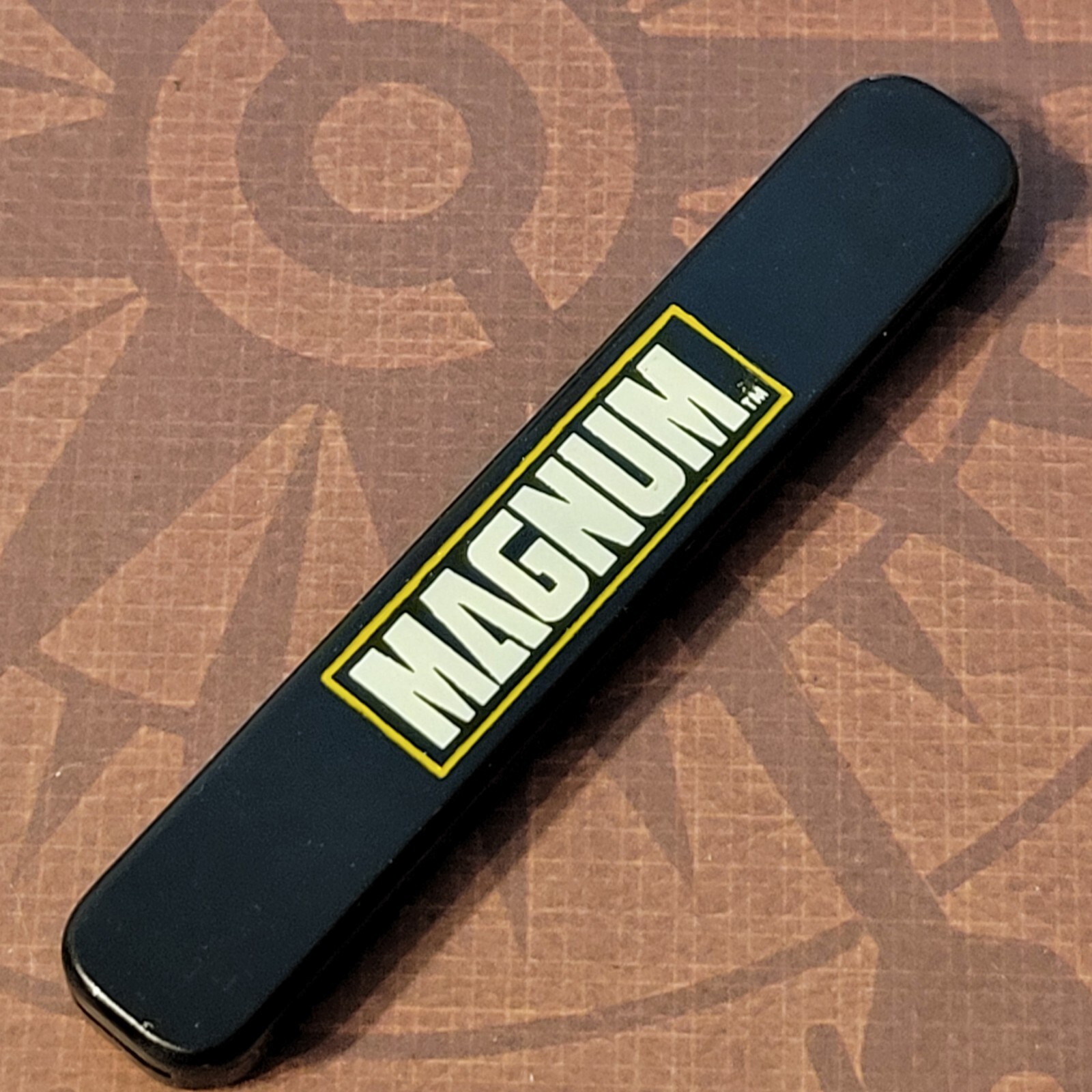 Flip It Sliding Knife Made In USA Magnum Advertising Vintage Single Blade Folder