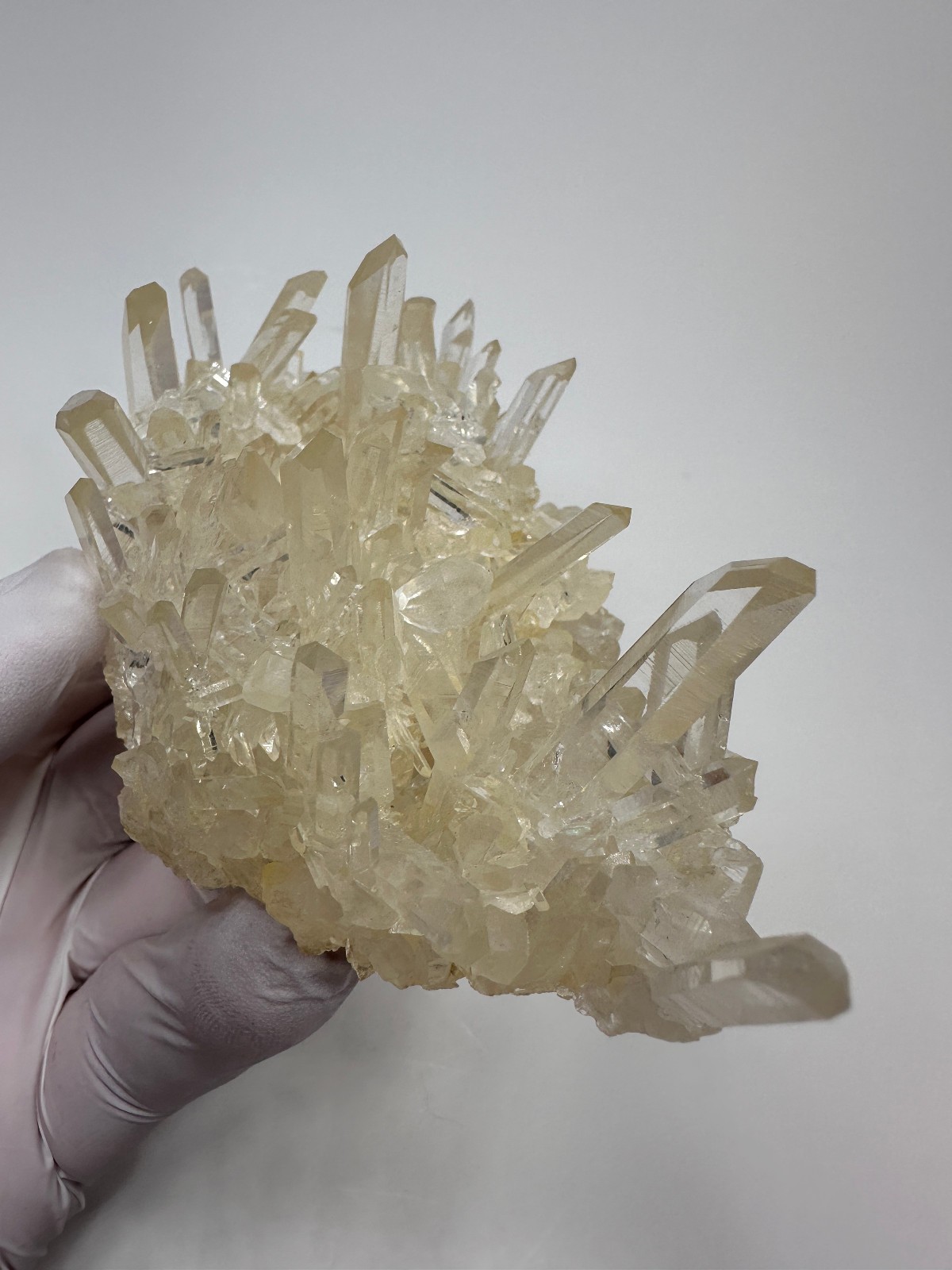 Top Quality Large Optical Clear Arkansas Quartz Crystal Cluster