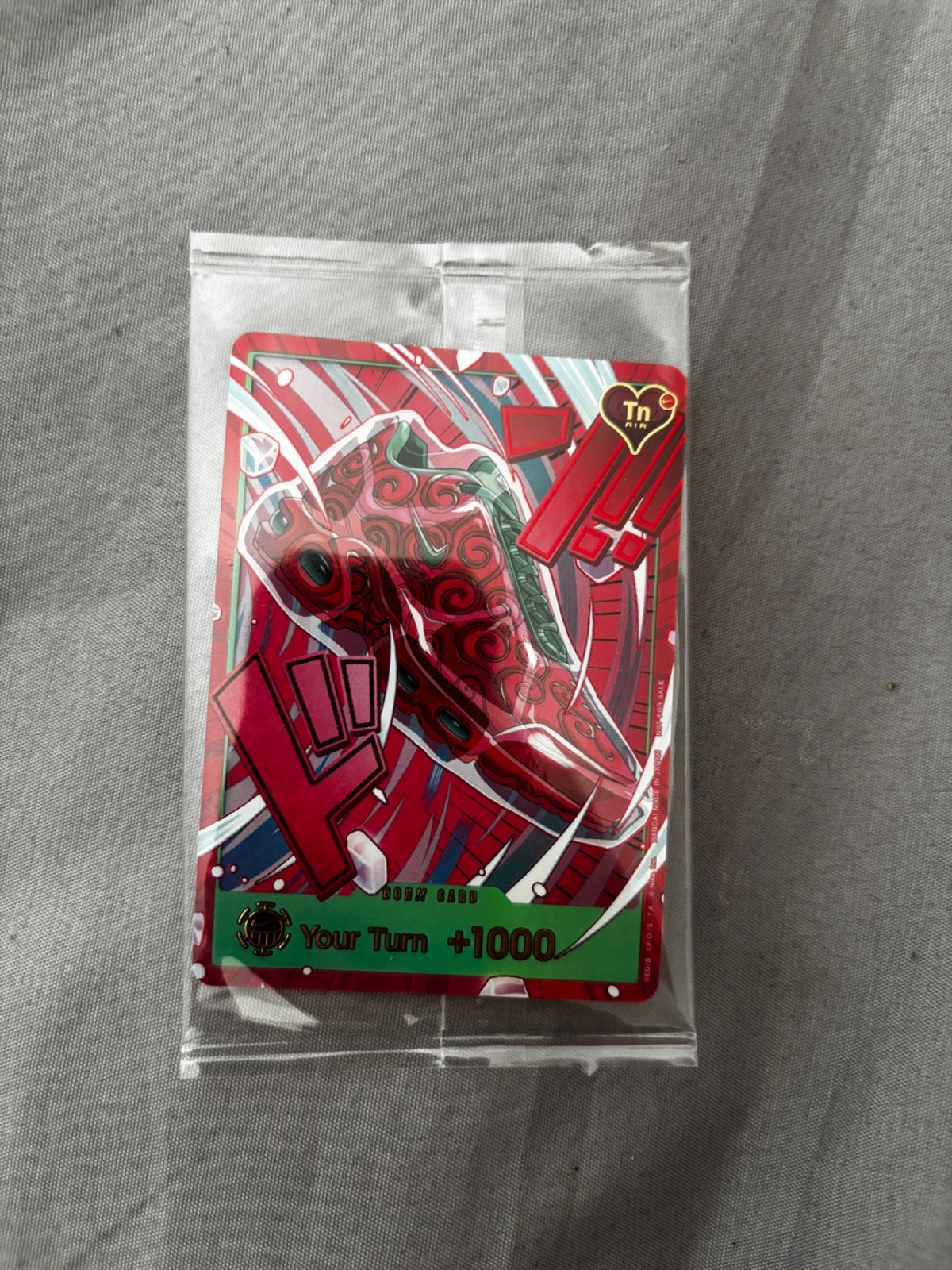 2026 One Piece x Nike Air Max Plus Ope Ope DON Promo Card