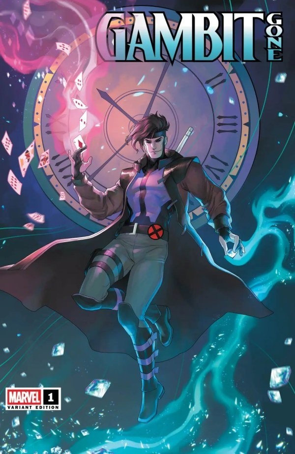 GAMBIT GONE #1- 1:25 MEGHAN HETRICK VARIANT- MARVEL