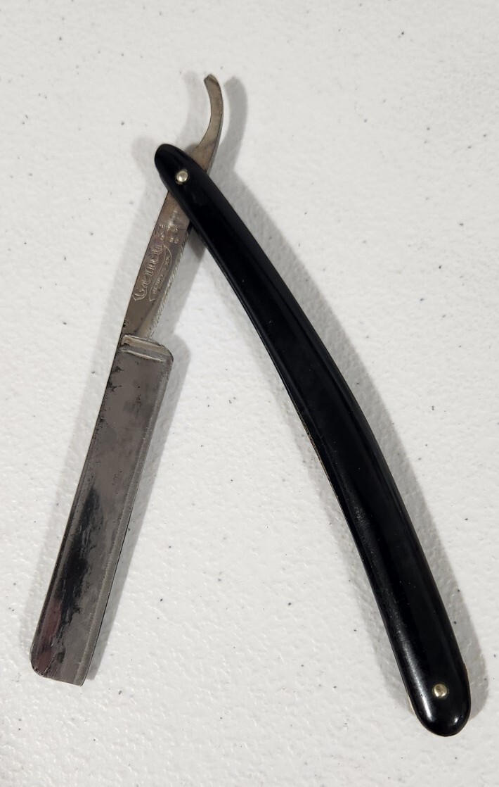 Vintage Henry's XX Straight Razor Shave NY USA