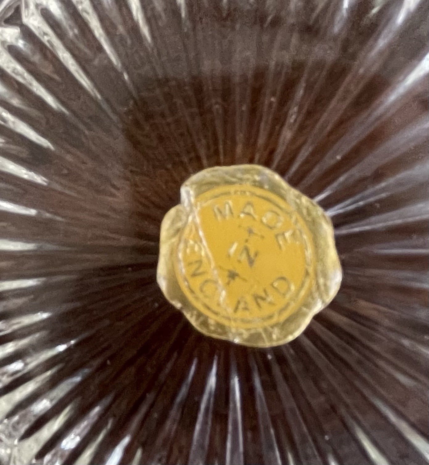Rare 1973 St Louis Veiled Prophet Ball, Silver Plate Rimmed Crystal Bowl