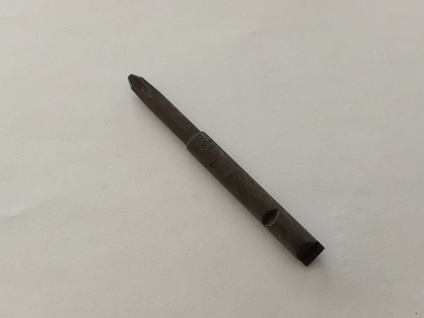 Stanley No. 68-375 Yankee #2 Phillips Screwdriver Bit Good Shape 