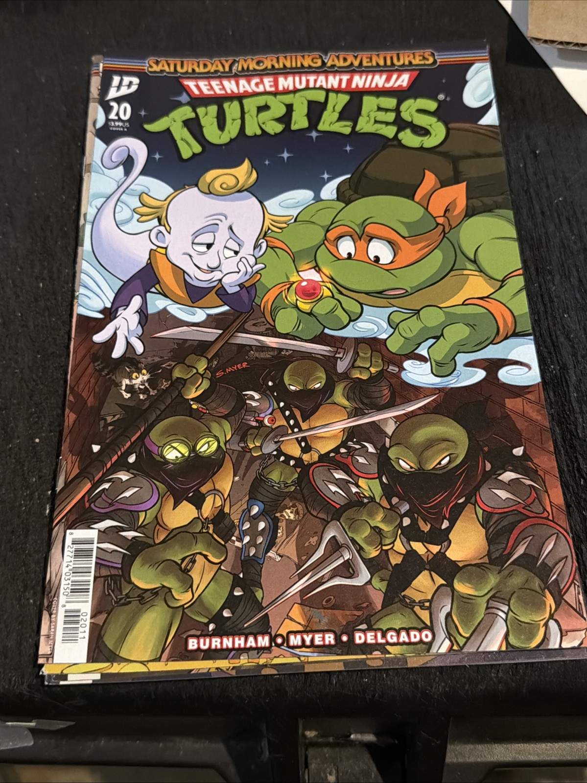 TEENAGE MUTANT NINJA TURTLES SATURDAY MORNING ADVENTURES #20 CVR A SARAH MYER NM