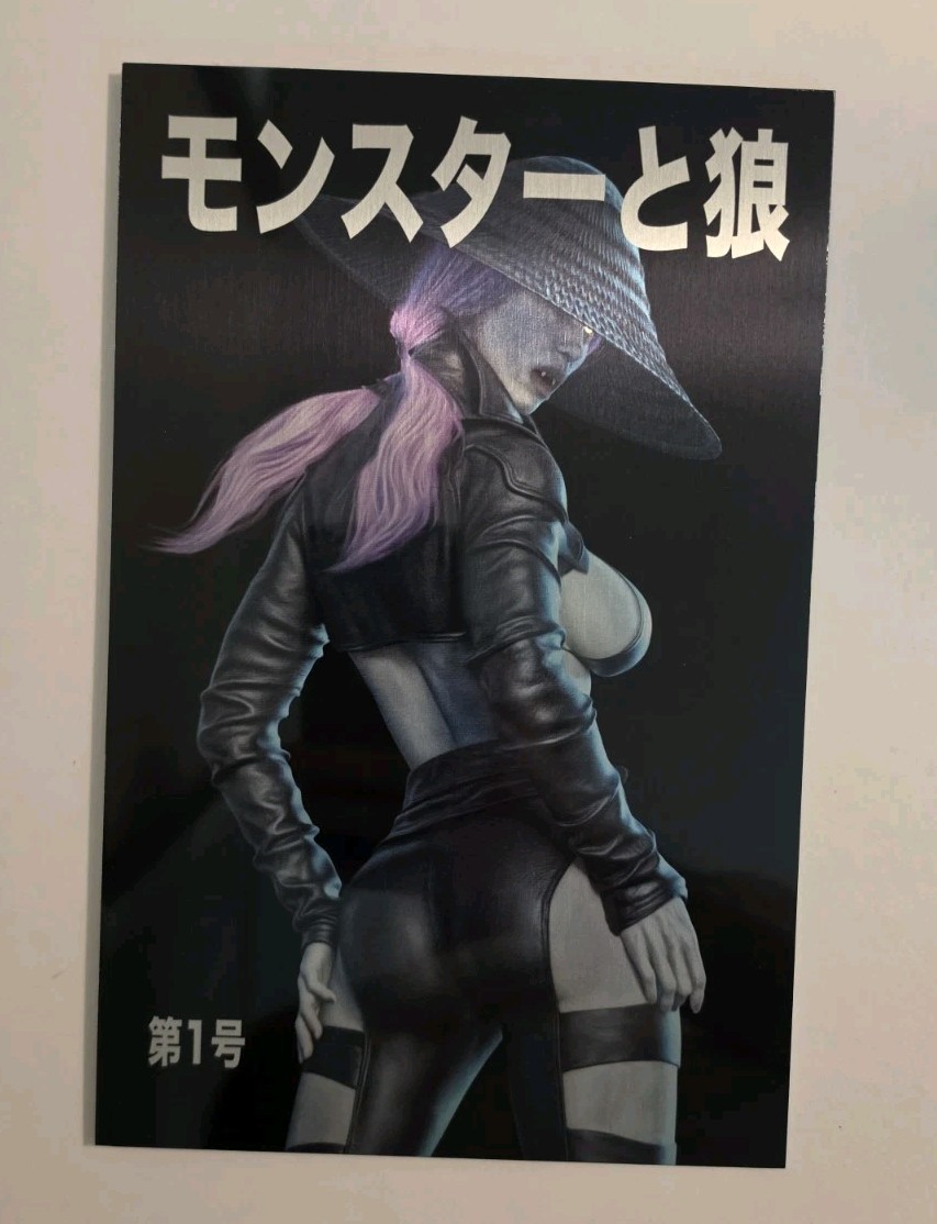 Mark Spears Monster and the Wolf #1 M2 Metal Kickstarter Comic Mark Spears X/170