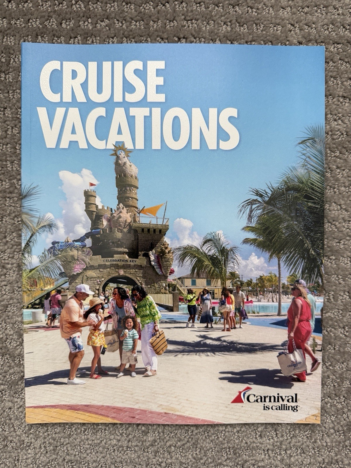 2026 CCL Carnival Cruise Line Cruise Ship Brochure, 88pgs Current Edition