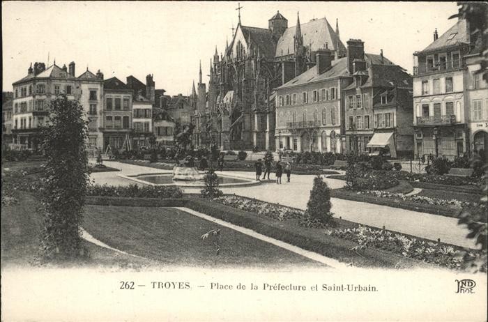 Troyes Place Prefecture Saint Urban