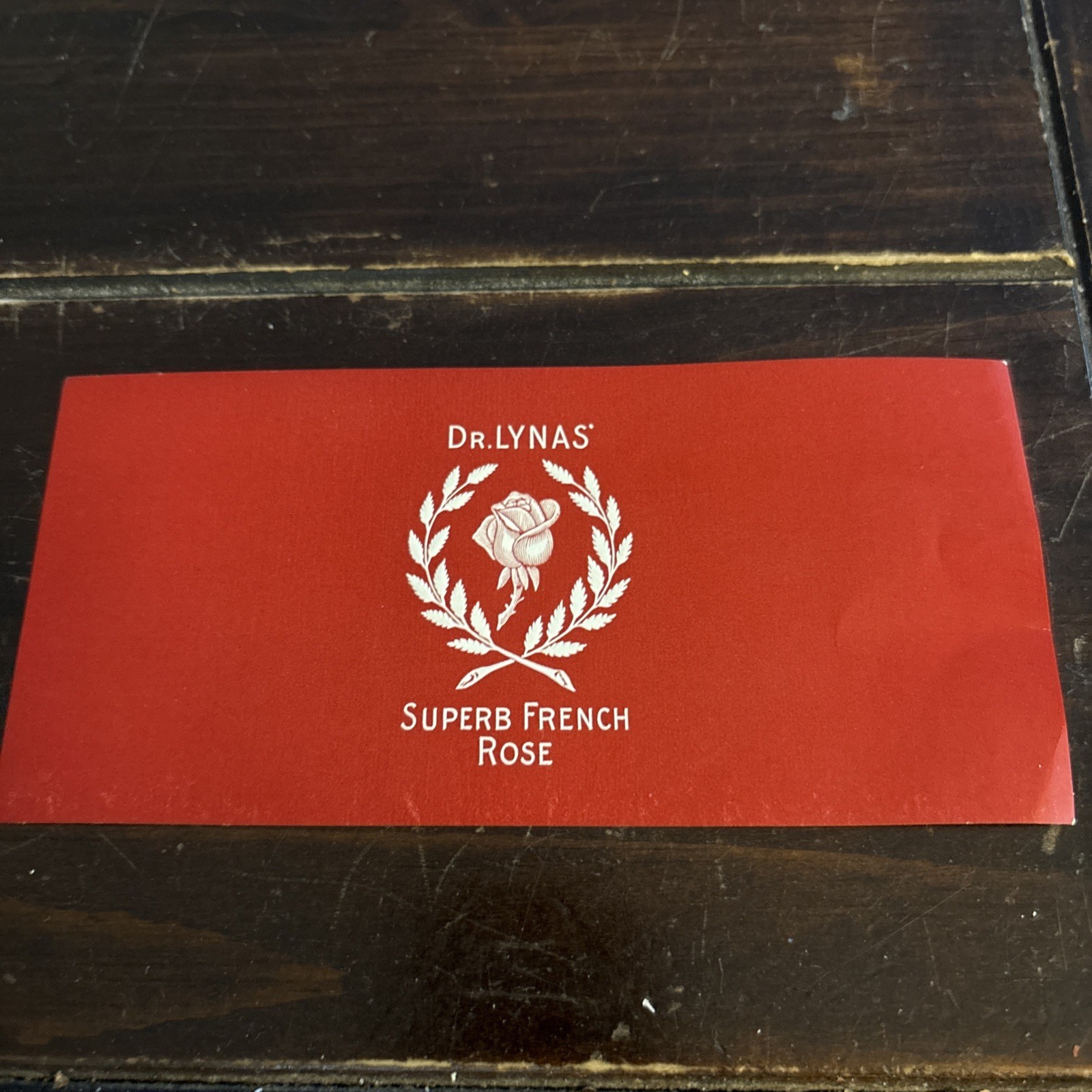 20 Vintage Dr. Lynas French Rose Labels