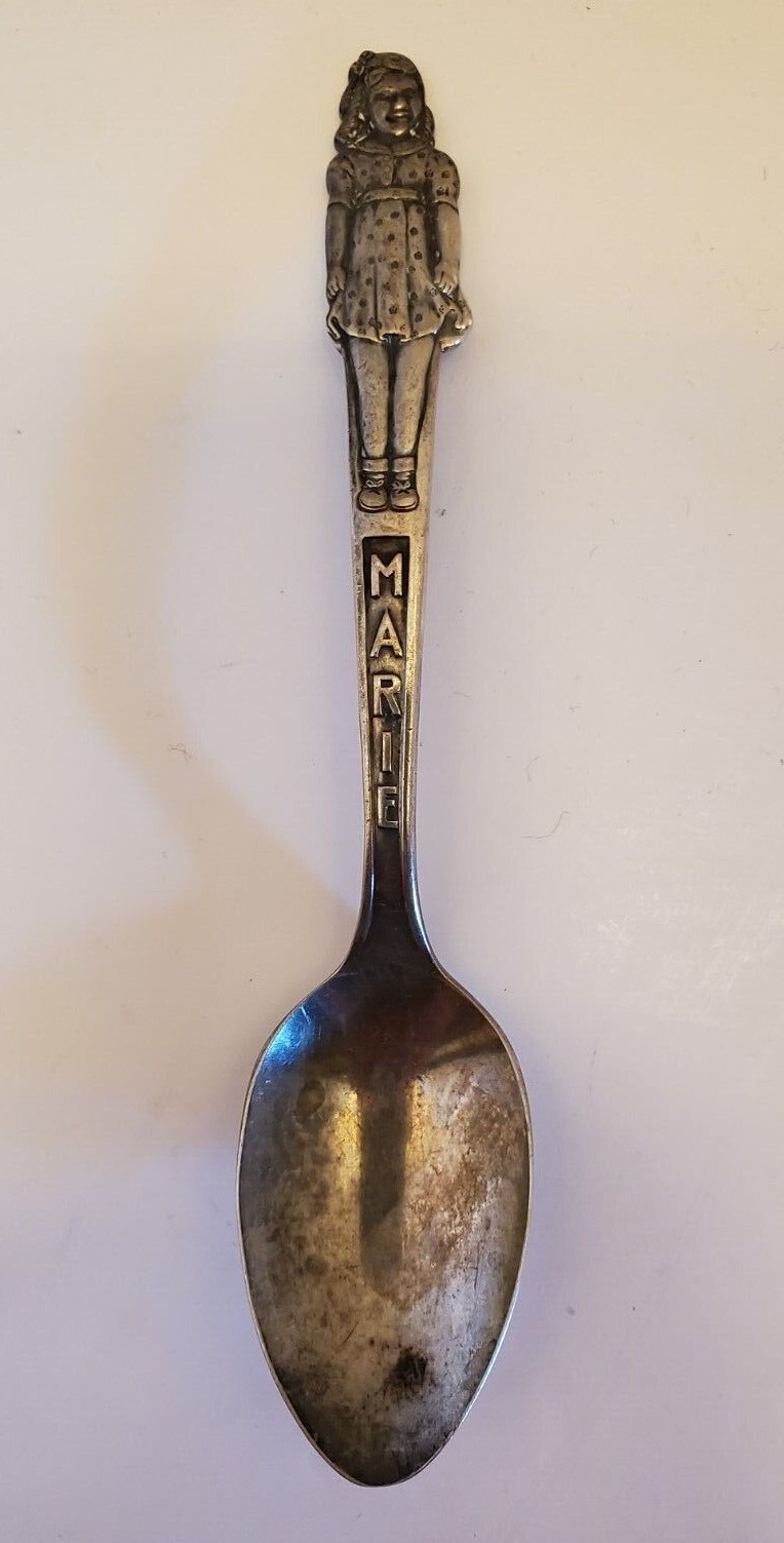 Vintage Dionne Quintuplets Marie Spoon Carlton Silverplate 1930s