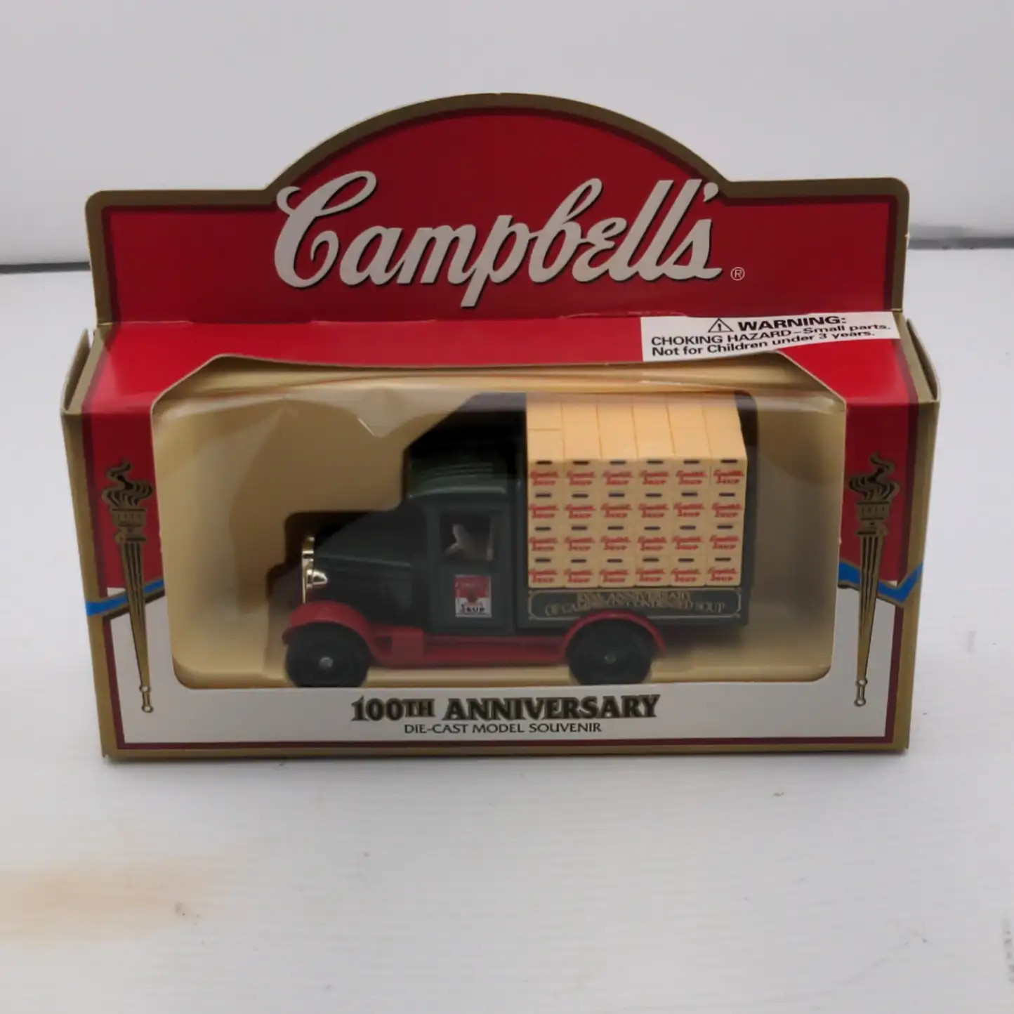 Campbell's 100th Anniversary Die-Cast Model Truck Souvenir Limited Edition Campbell's 100th Anniversary Die-Cast Model Truck Souvenir Limited Edition