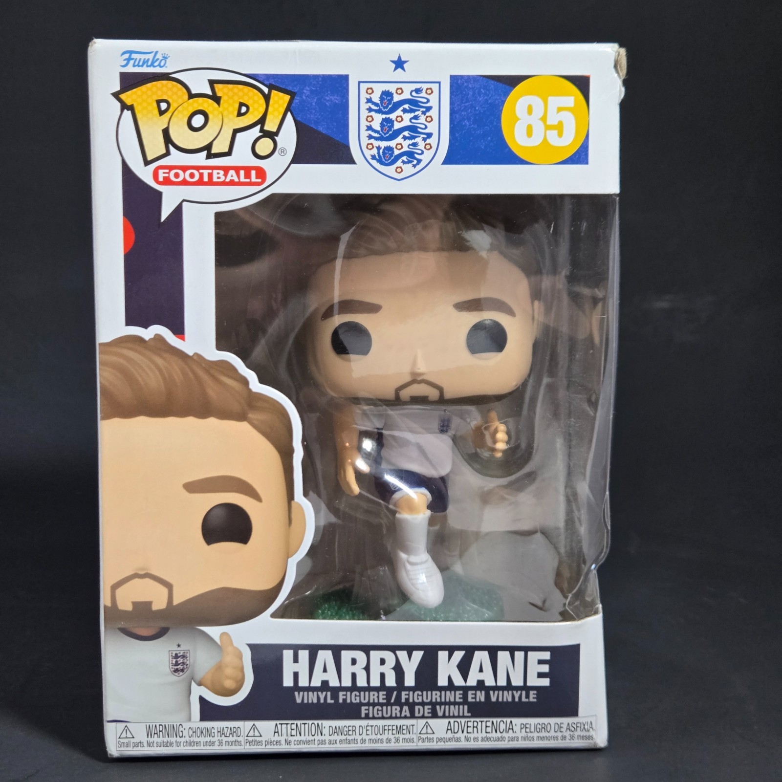 Harry Kane Funko Pop With slighty Damaged box
