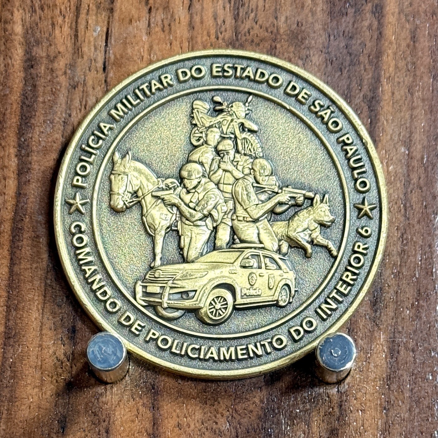Sao Paulo Brazil Military Police 2 BAEP Special Ops Challenge Coin  M#29