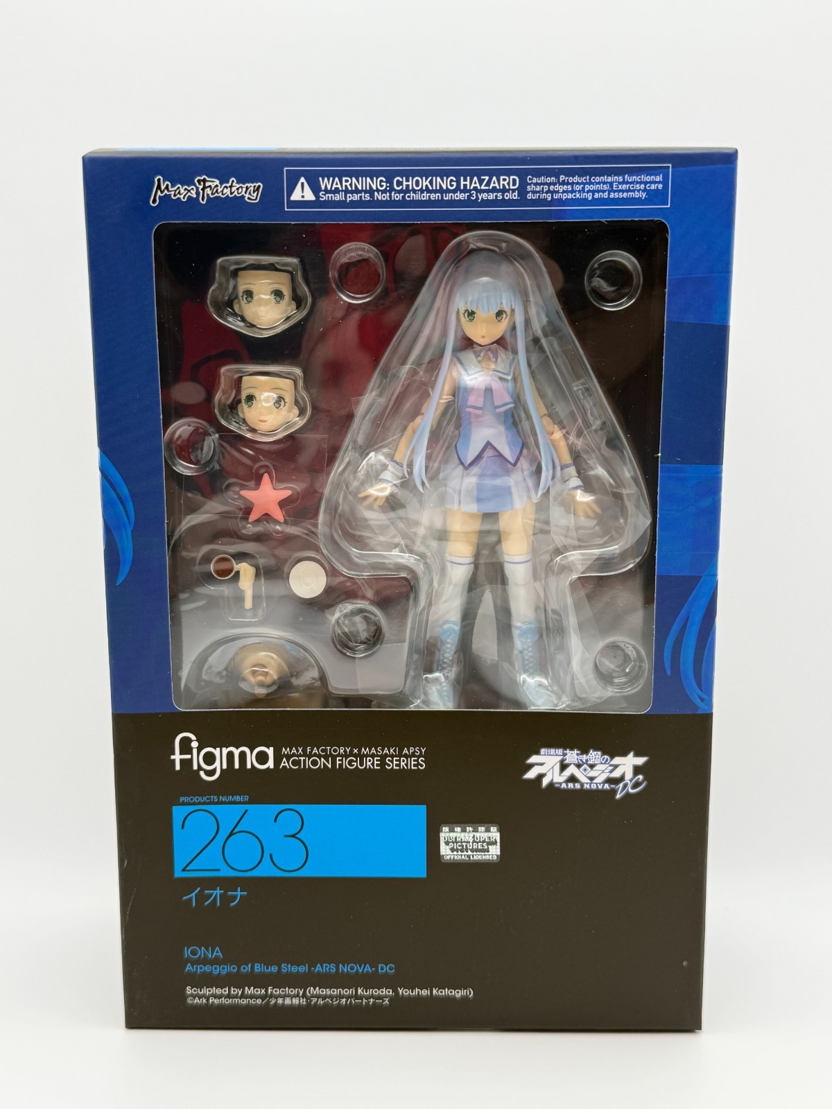 Figma 263 Iona • Arpeggio of Blue Steel • Max Factory • New