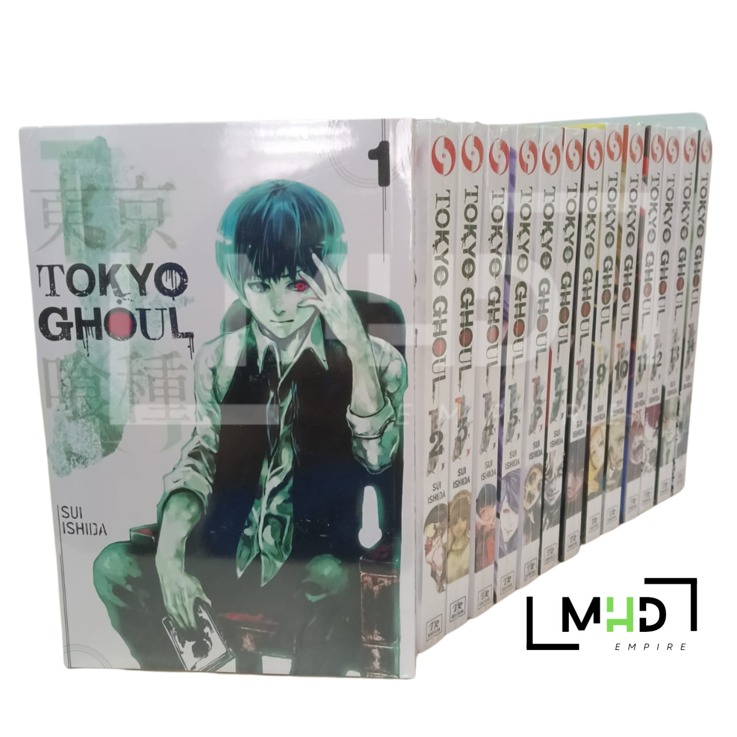 TOKYO GHOUL Manga (ENGLISH) HALF & FULL SET (Vol. 1-14) - Free Express Shipping