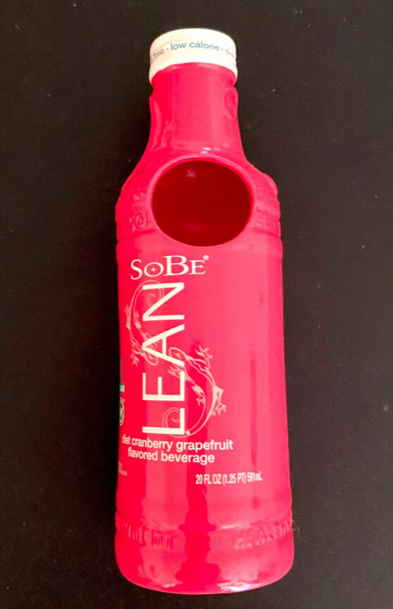 Mega Rare SOBE LEAN Aluminum Bottle 0 Sugar ~ Limited Event Edition