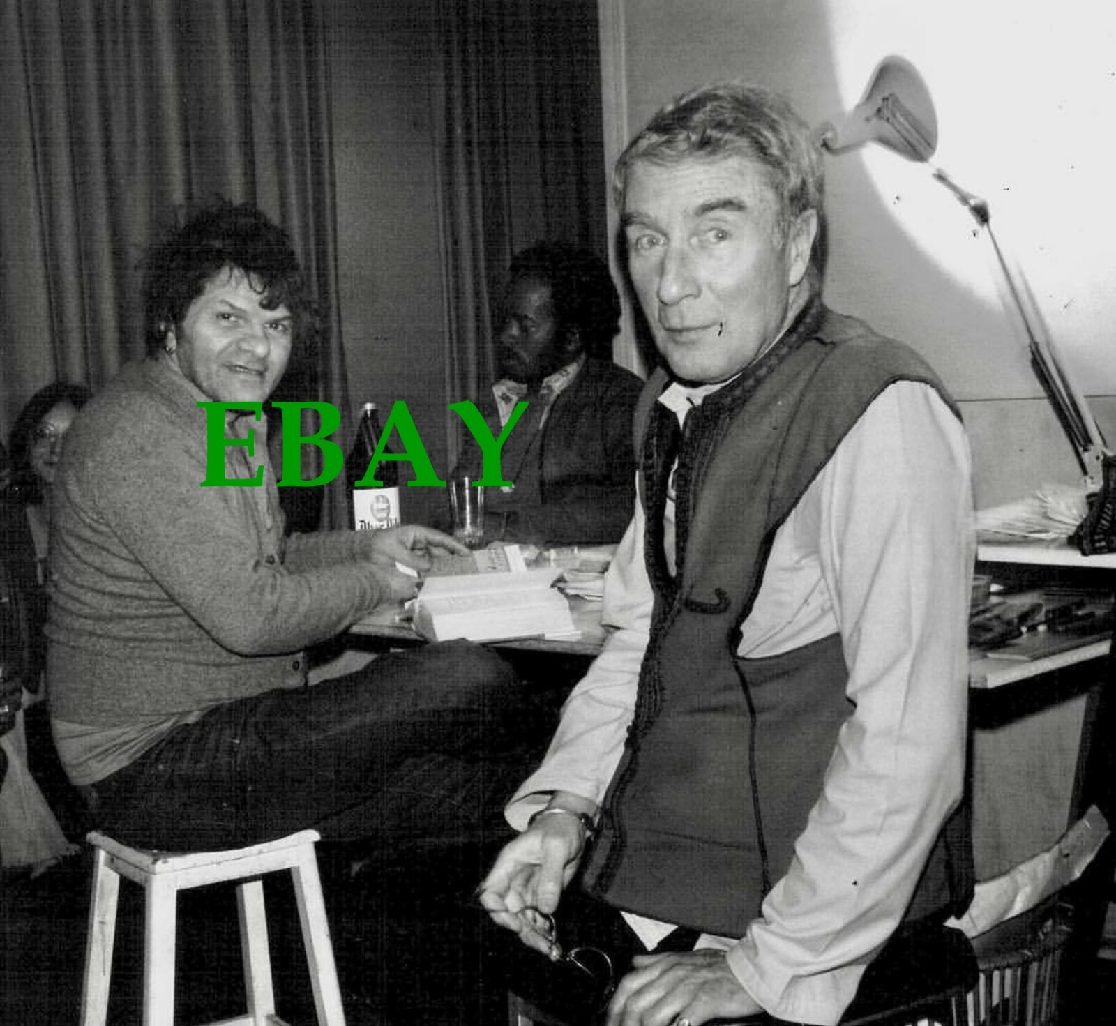 GREGORY CORSO BRION GYSIN 1973 Photograph