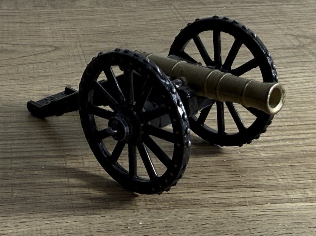 Vintage Field Cannon Replica Brass & Metal Made In USA