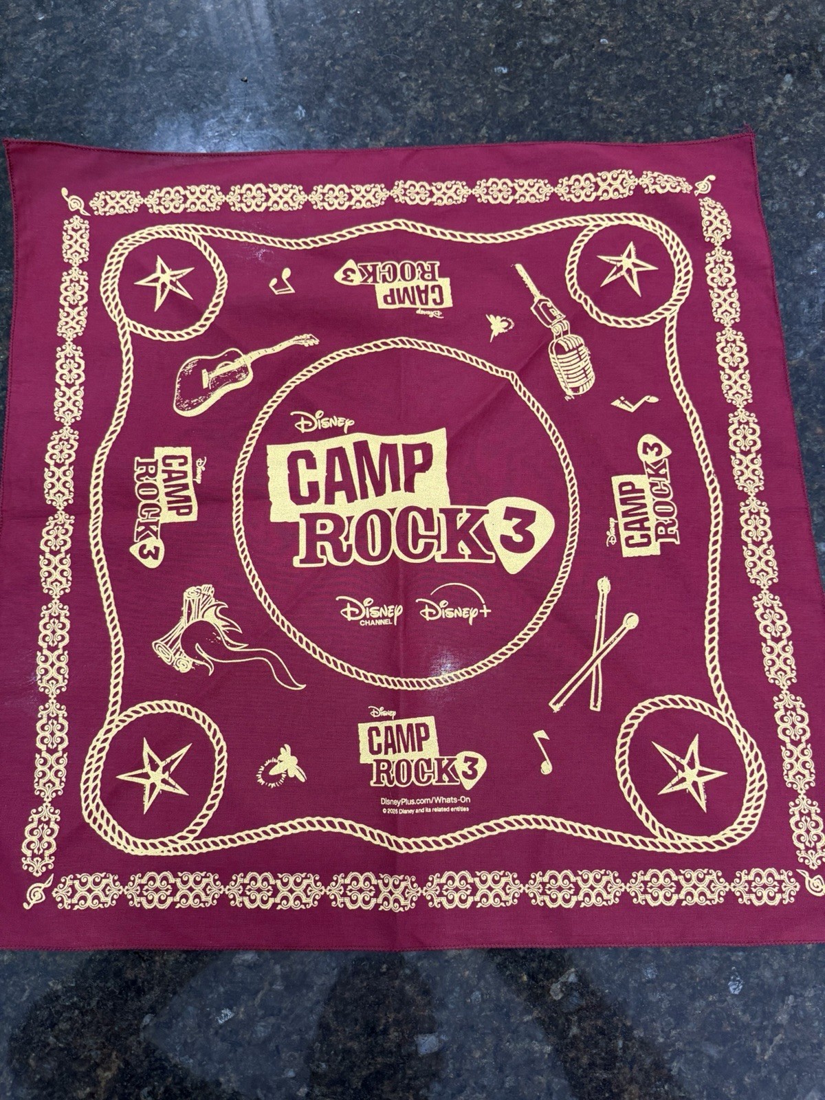 Disney Camp Rock 3 Bandana