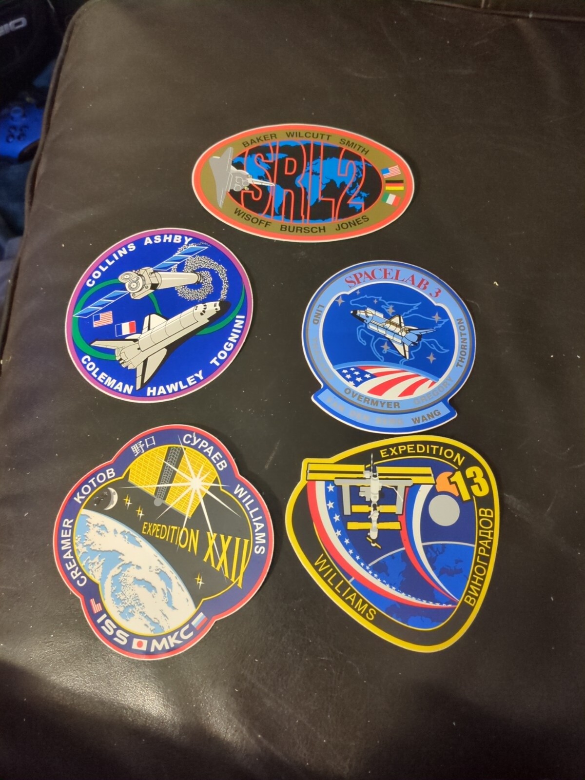 Lot of 5 Vintage - NASA Space Stikers Good Condition 👌 Lot of 5 Vintage - NASA Space Stikers Good Condition 👌