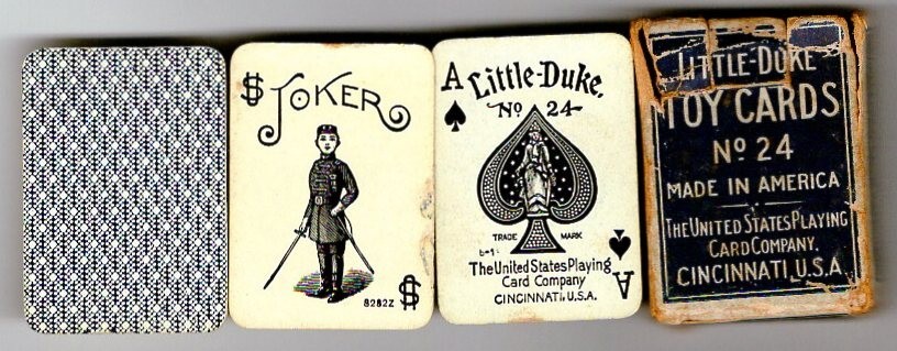 1920s Little Duke Toy Cards No. 24 – United States Playing Card Company (USPCC) 