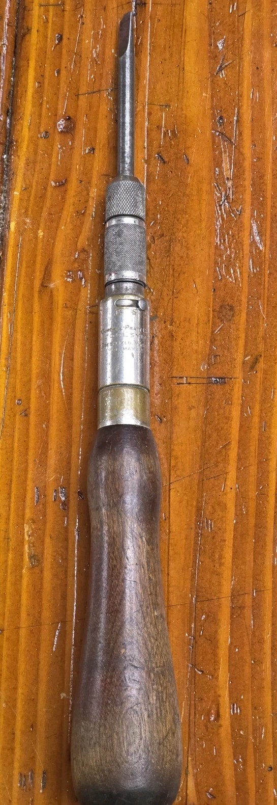 Vintage Goodell Pratt No. 111 Spiral Ratchet Screwdriver - 1908 Patent 1911-17 Vintage Goodell Pratt No. 111 Spiral Ratchet Screwdriver - 1908 Patent 1911-17