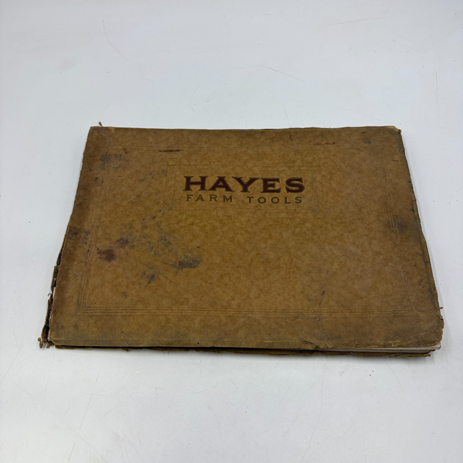 Vtg Antique #36 HAYES Catalog Galva Illinois Farm Pump Planter Tools cultivator