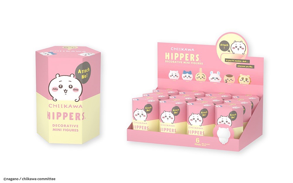 Chiikawa Hippers Blind Box Mini Figure Attach Me Series Japan 1pc Random