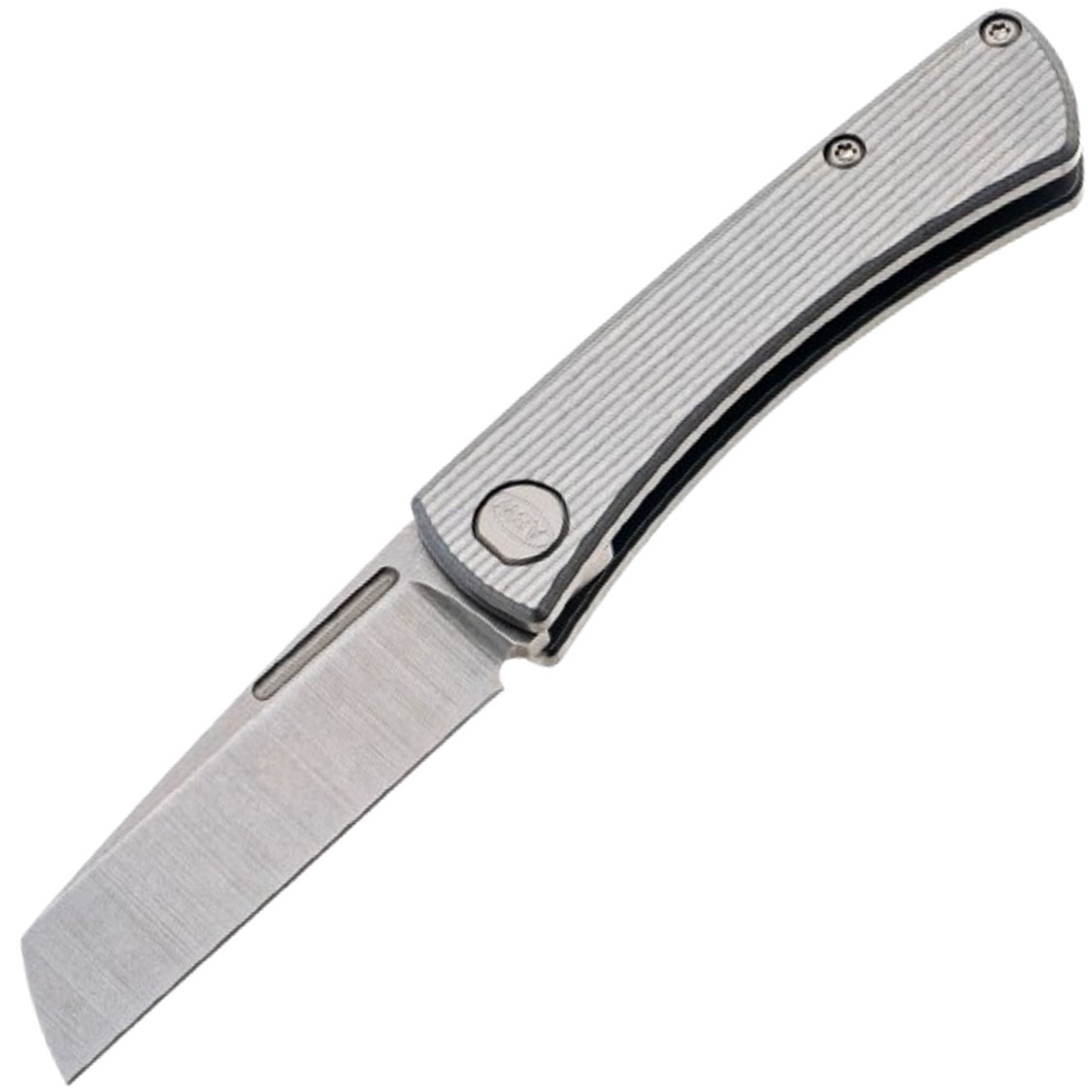 American Bladeworks Slip Joint Straight Line Titanium Folding MagnaCut Knife WS