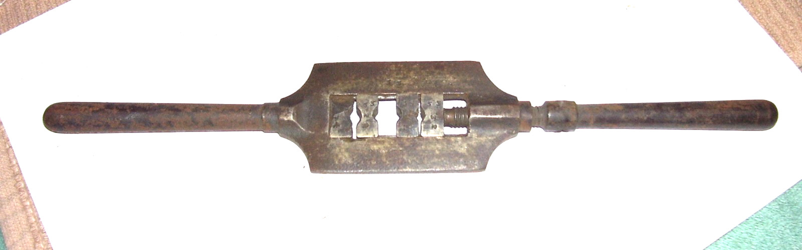 ANTIQUE J M KING CO WATERFORD NY NO. 53 DIE THREADER TOOL ANTIQUE J M KING CO WATERFORD NY NO. 53 DIE THREADER TOOL