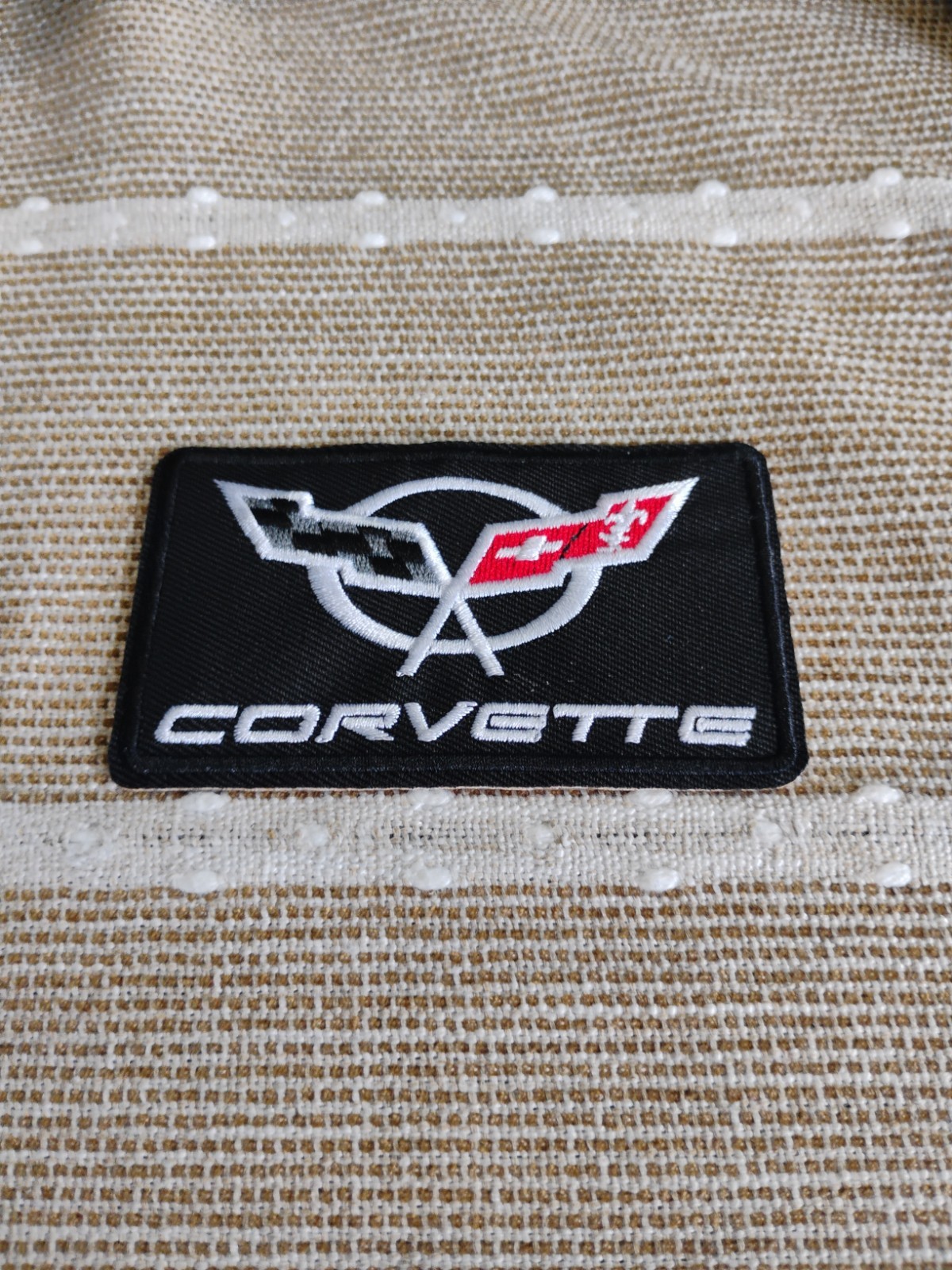 Chevrolet Corvette Automotive Iron On Patch