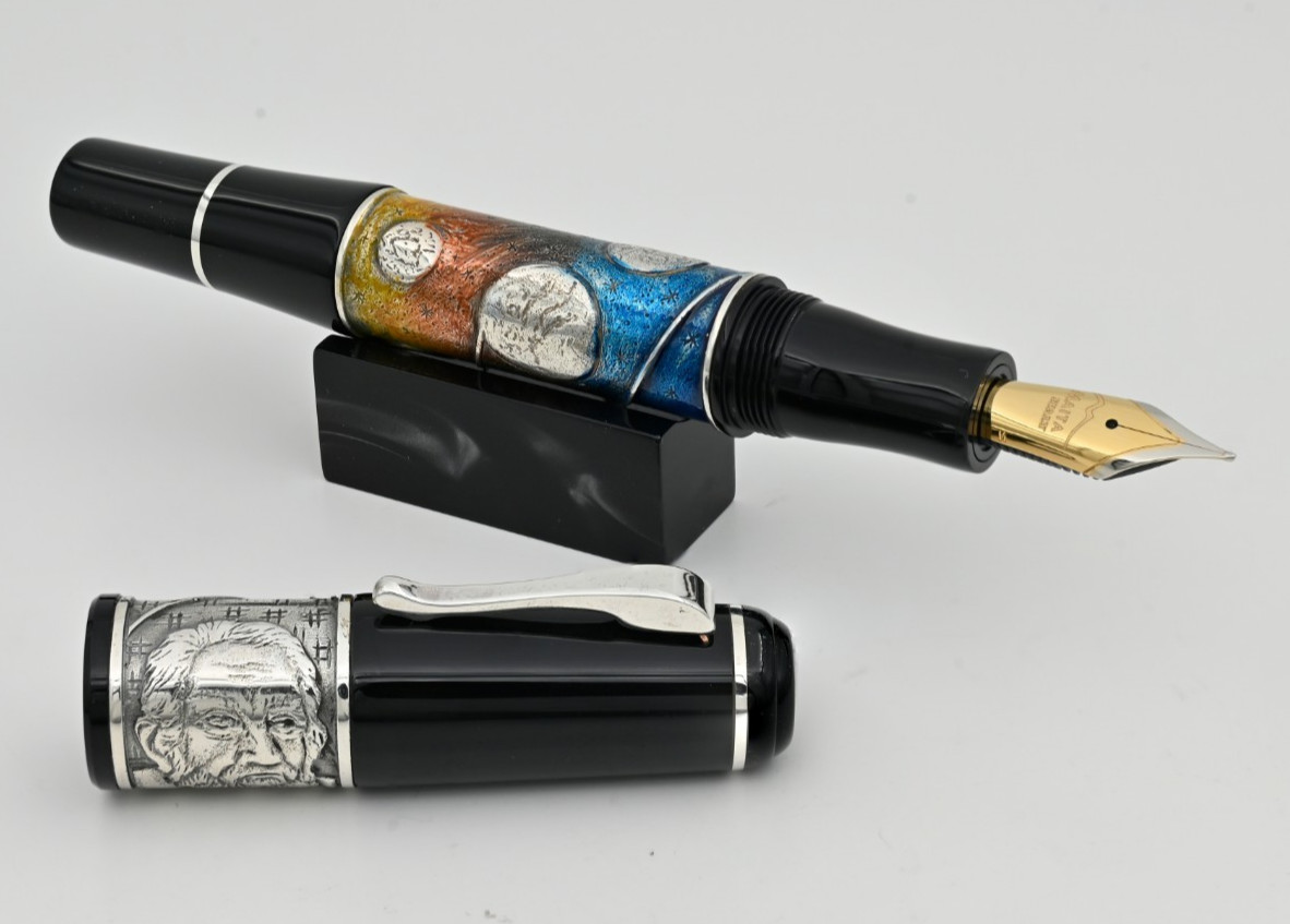 Maita Galileo Galilei Style Pen - Ediz. Limited 388 Hand Painted Pieces